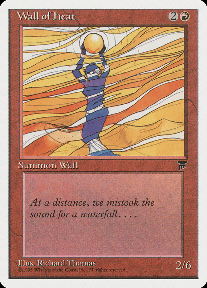MTG: Chronicles 055: Wall of Heat 