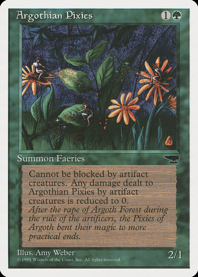 MTG: Chronicles 057: Argothian Pixies 