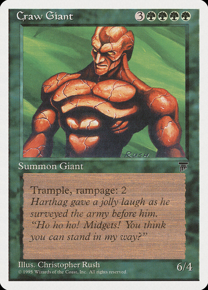 MTG: Chronicles 061: Craw Giant 