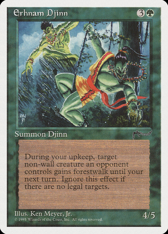MTG: Chronicles 064: Erhnam Djinn 