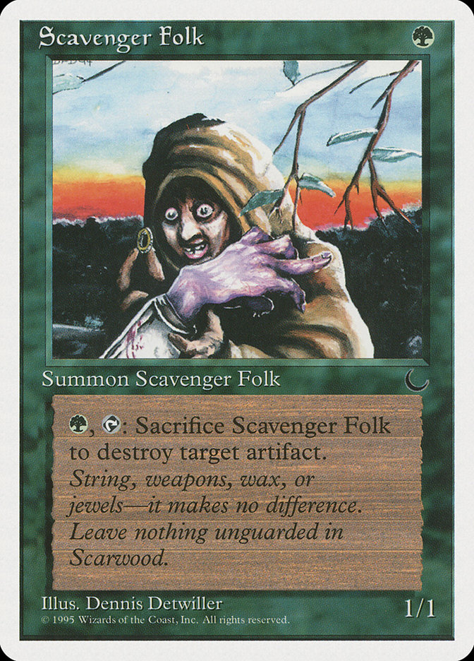 MTG: Chronicles 069: Scavenger Folk 