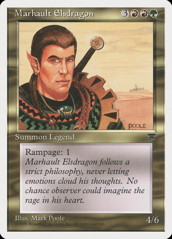 MTG: Chronicles 079: Marhault Elsdragon 