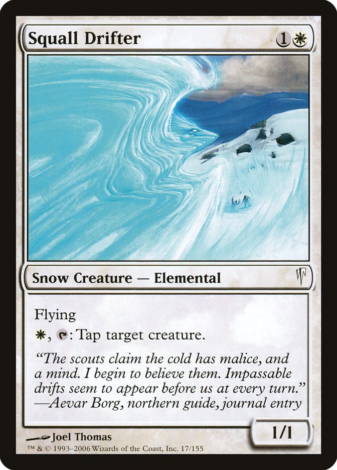 MTG: Coldsnap 017: Squall Drifter 