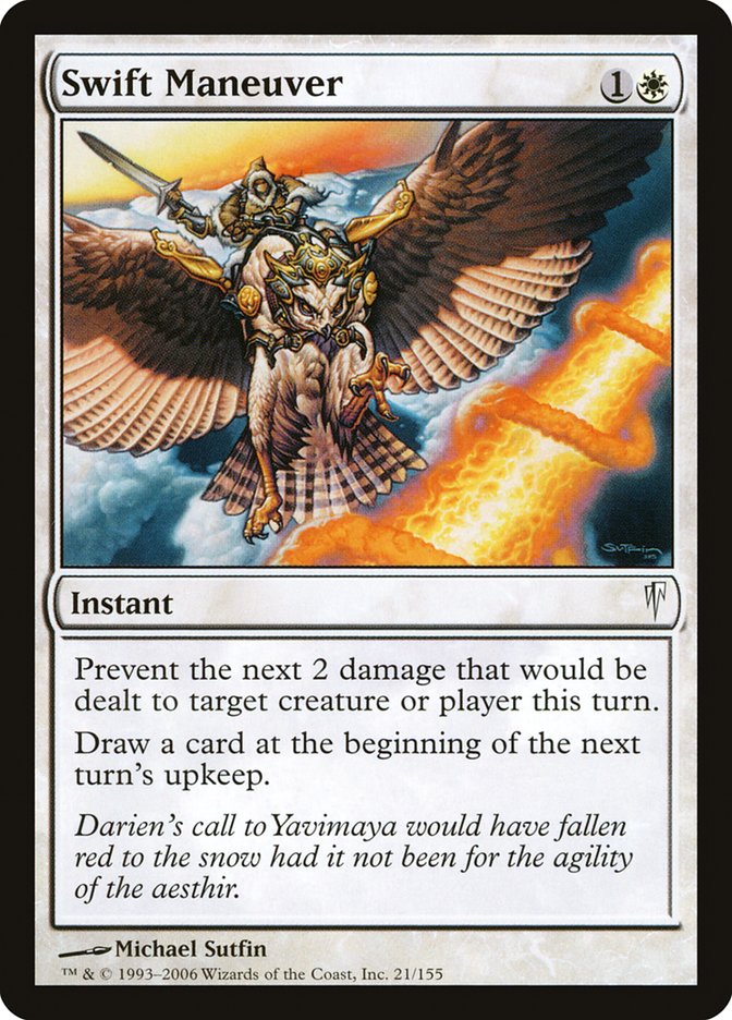 MTG: Coldsnap 021: Swift Maneuver 