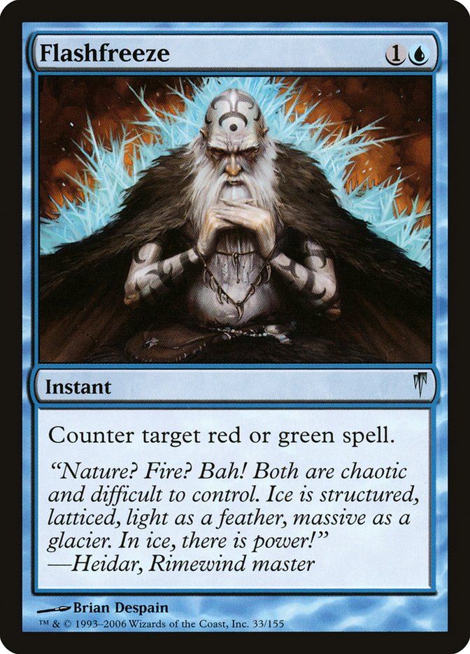 MTG: Coldsnap 033: Flashfreeze 