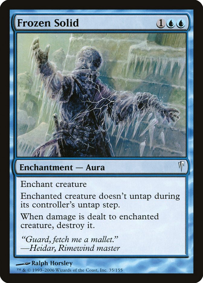 MTG: Coldsnap 035: Frozen Solid 
