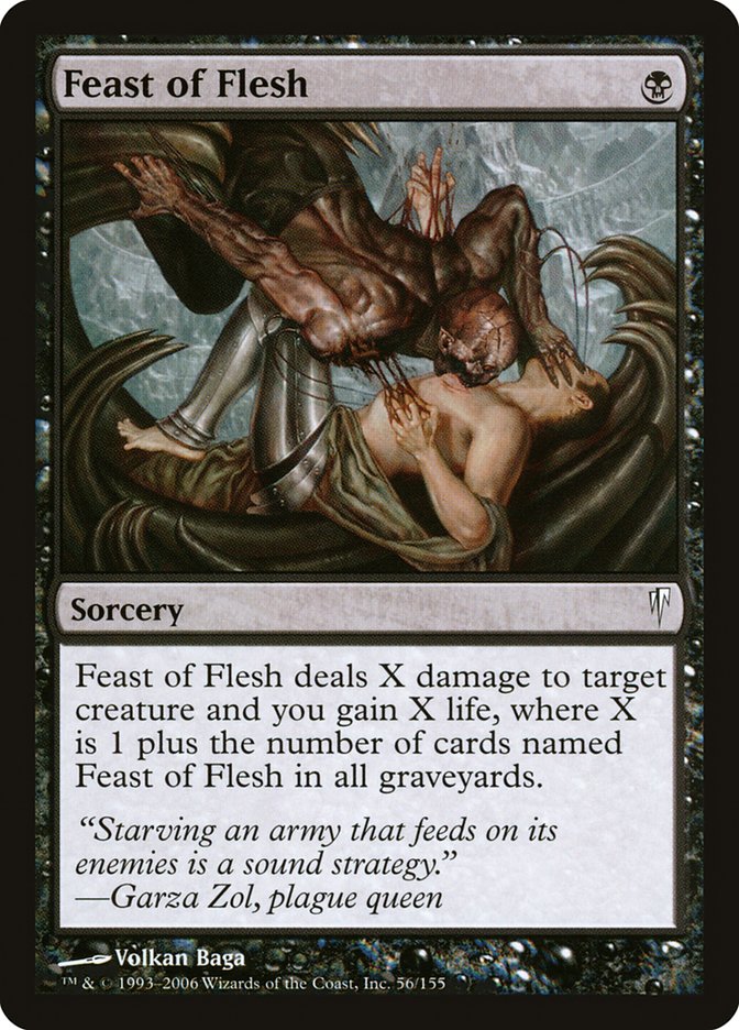 MTG: Coldsnap 056: Feast of Flesh 