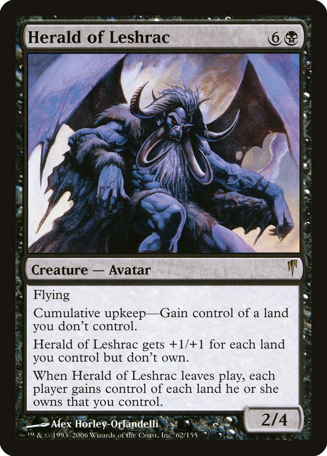 MTG: Coldsnap 062: Herald of Leshrac 