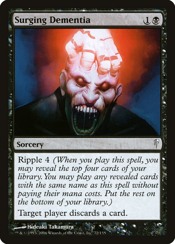 MTG: Coldsnap 072: Surging Dementia 