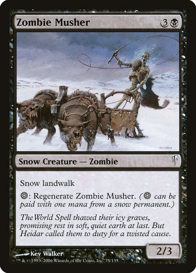 MTG: Coldsnap 075: Zombie Musher 