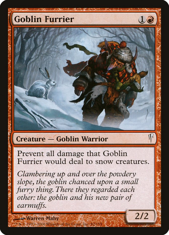 MTG: Coldsnap 082: Goblin Furrier 