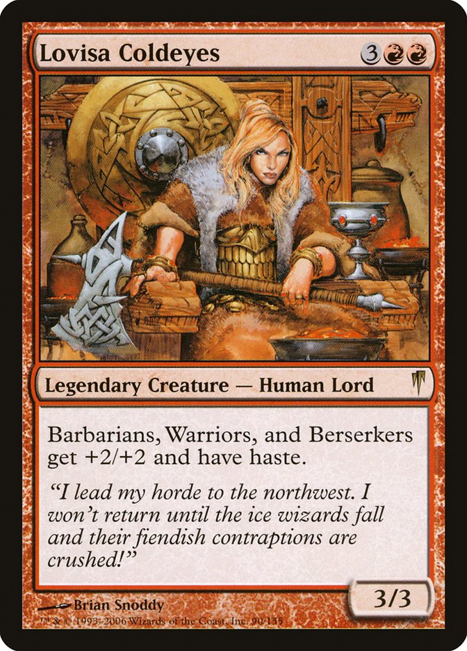MTG: Coldsnap 090: Lovisa Coldeyes 