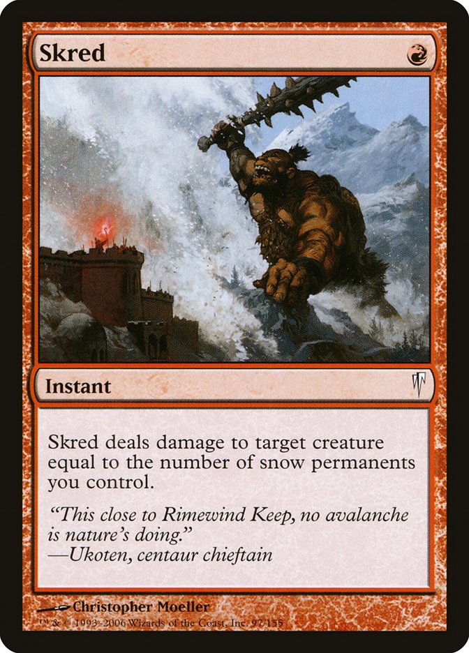 MTG: Coldsnap 097: Skred 