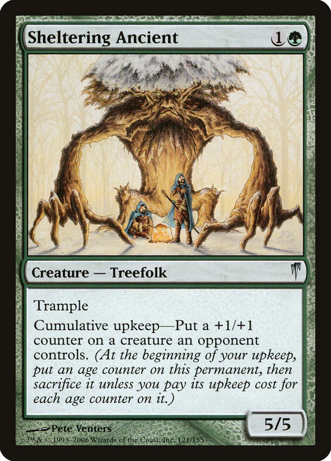 MTG: Coldsnap 121: Sheltering Ancient 
