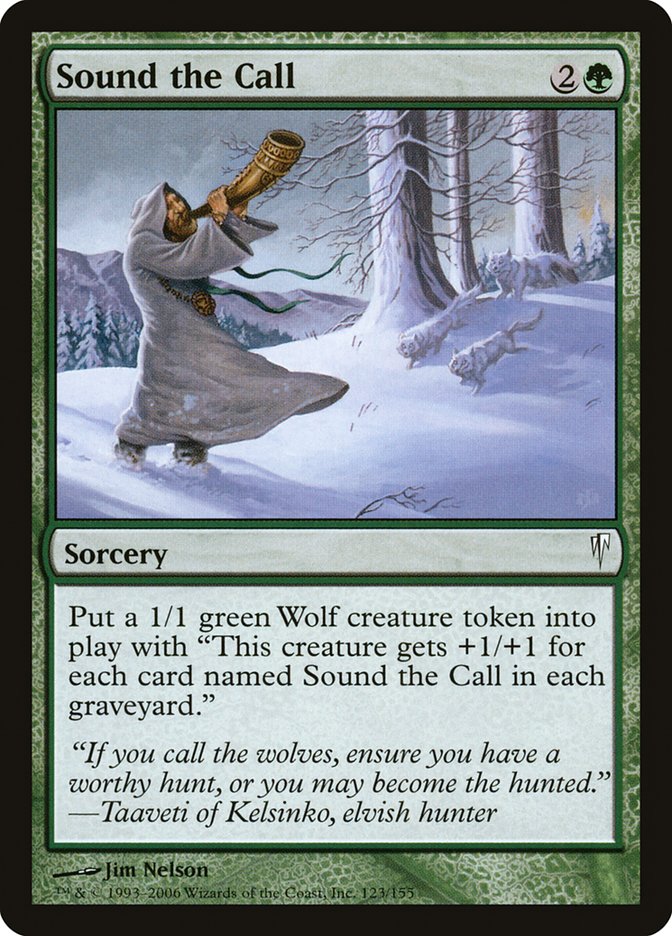 MTG: Coldsnap 123: Sound the Call 