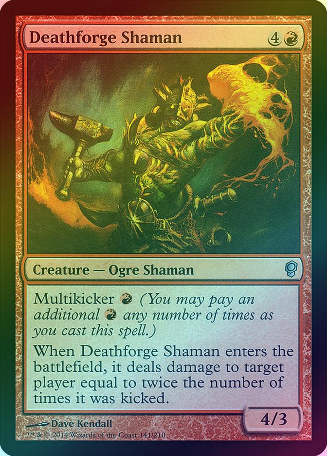 MTG: Conspiracy 141: Deathforge Shaman (FOIL) 