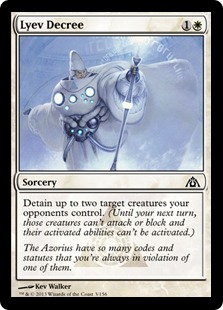 MTG: Dragons Maze 003: Lyev Decree 