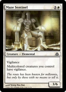 MTG: Dragons Maze 004: Maze Sentinel 