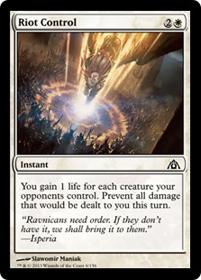 MTG: Dragons Maze 006: Riot Control 