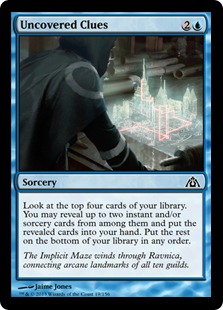 Magic: Dragons Maze 019: Uncovered Clues (FOIL) 