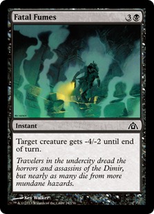 MTG: Dragons Maze 024: Fatal Fumes 