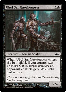 MTG: Dragons Maze 030: Ubul Sar Gatekeepers (FOIL) 