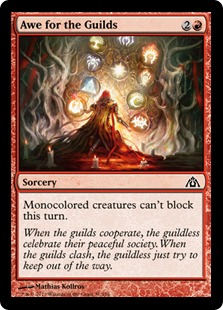 MTG: Dragons Maze 031: Awe for the Guilds 