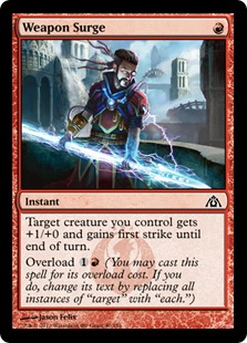 MTG: Dragons Maze 040: Weapon Surge 