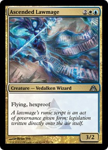 MTG: Dragons Maze 053: Ascended Lawmage 