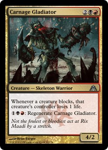 MTG: Dragons Maze 061: Carnage Gladiator 