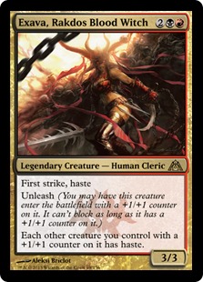 MTG: Dragons Maze 069: Exava, Rakdos Blood Witch 