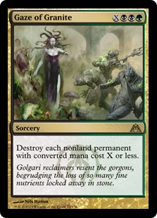 MTG: Dragons Maze 072: Gaze of Granite 