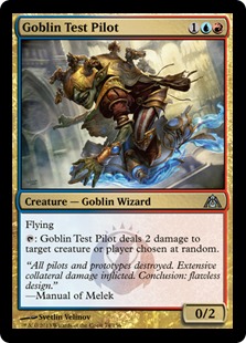 MTG: Dragons Maze 074: Goblin Test Pilot 