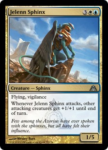 MTG: Dragons Maze 077: Jelenn Sphinx 