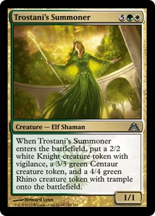 MTG: Dragons Maze 110: Trostanis Summoner (FOIL) 