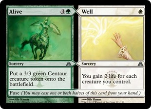 MTG: Dragons Maze 121: Alive // Well 