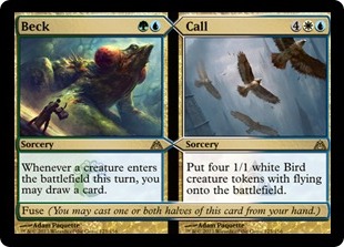 MTG: Dragons Maze 123: Beck // Call 