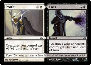 MTG: Dragons Maze 130: Profit // Loss (FOIL) 