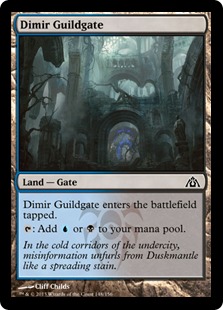 MTG: Dragons Maze 148: Dimir Guildgate 
