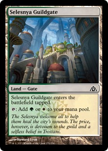 MTG: Dragons Maze 155: Selesnya Guildgate 
