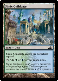 MTG: Dragons Maze 156: Simic Guildgate 