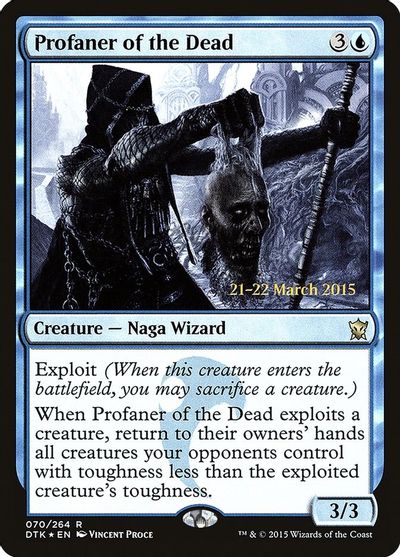 MTG: Dragons of Tarkir 070: Profaner of the Dead  [Foil] 