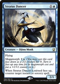 MTG: Dragons of Tarkir 080: Stratus Dancer - Prelease Foil 