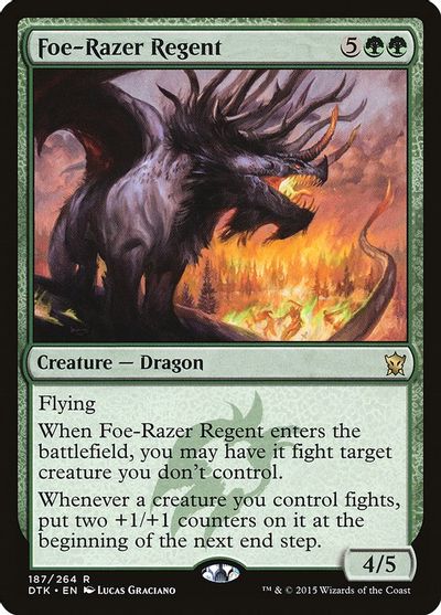 Magic: Dragons of Tarkir 187: Foe-Razer Regent 
