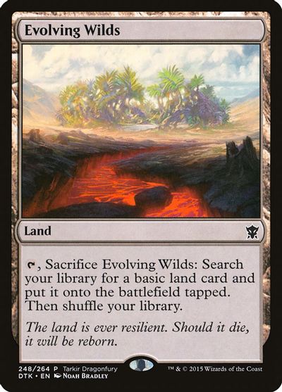 MTG: Dragons of Tarkir 248: Evolving Wilds - Tarkir Dragonfury Promo 