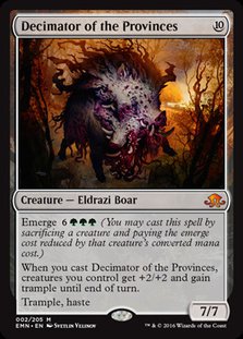 MTG: Eldritch Moon 002: Decimator of the Provinces 