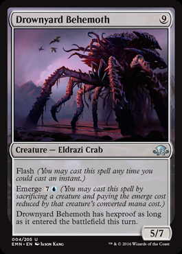 MTG: Eldritch Moon 004: Drownyard Behemoth 