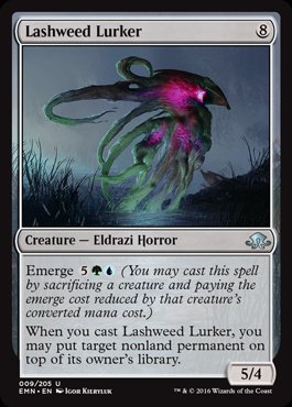 MTG: Eldritch Moon 009: Lashweed Lurker 