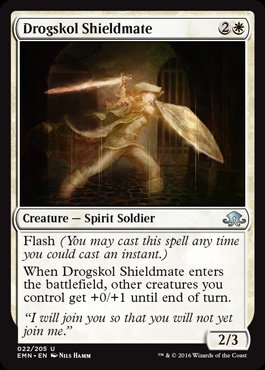 MTG: Eldritch Moon 022: Drogskol Shieldmate 