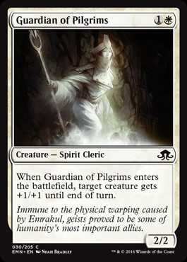 Magic: Eldritch Moon 030: Guardian of Pilgrims [FOIL] 